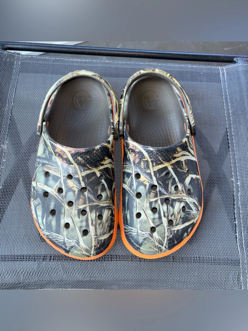 Crocs Duet Sport Clog Realtree Size 3 J3 Boys Camo